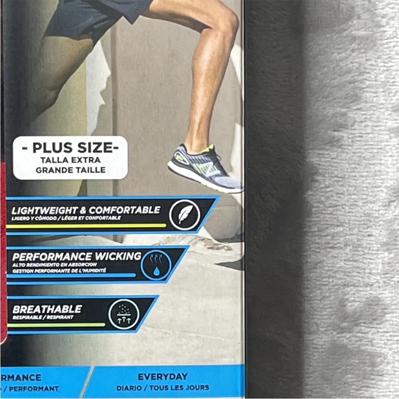 New Balance Boxer Briefs Mens 4XL Red Black Performance Stretch Lightweight - Picture 4 of 7